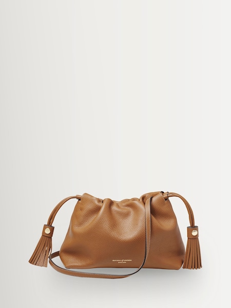 rjava - Aspinal of London Hudson Large Pouch Pebble (Y29244) | € 461