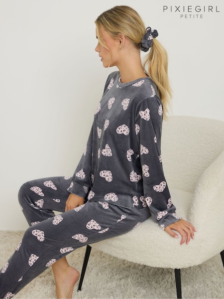 Grau - PixieGirl Petite Baby Fleece Pyjamas Set (Y29497) | 45 €