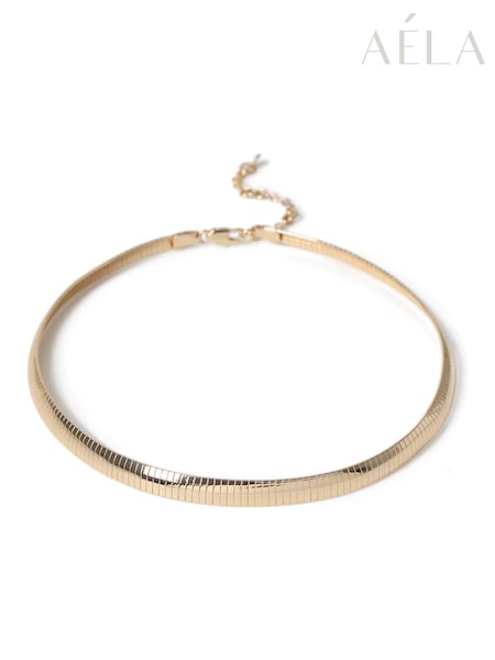 Aela Gold Tone Chain Necklace (Y29830) | $33