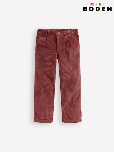 Boden Red Everyday Relaxed Trousers (Y30027) | 144 QAR - 173 QAR
