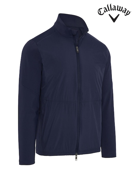 Callaway Apparel Blue Emea Full Zip Mixed Media Jacket (Y30098) | €141