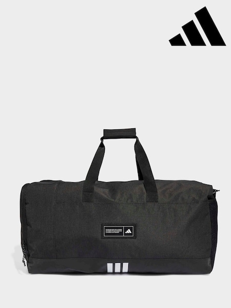 adidas Black 4ATHLTS Large Duffel Bag (Y30197) | €59