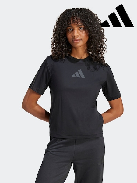 adidas Black Z.N.E. T-Shirt (Y30201) | ₪166