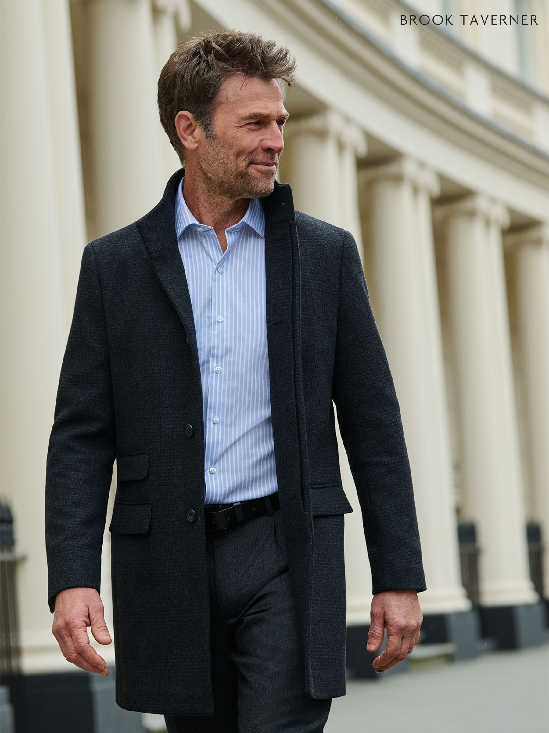 MMM「coat with elongated necklines」44 Autumn Turn-Down Collar