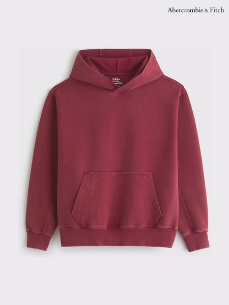 YPB Abercrombie & Fitch Red Neoknit Max Popover Hoodie (Y30299) | €86