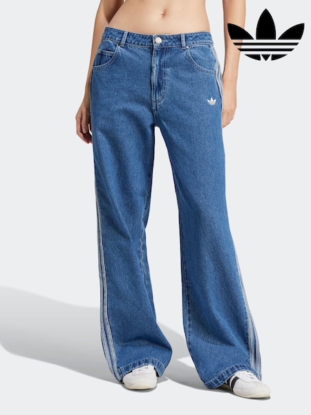 adidas Originals Adicolour Denim 3 Stripes Trousers (Y30311) | ‏408 د.إ.‏