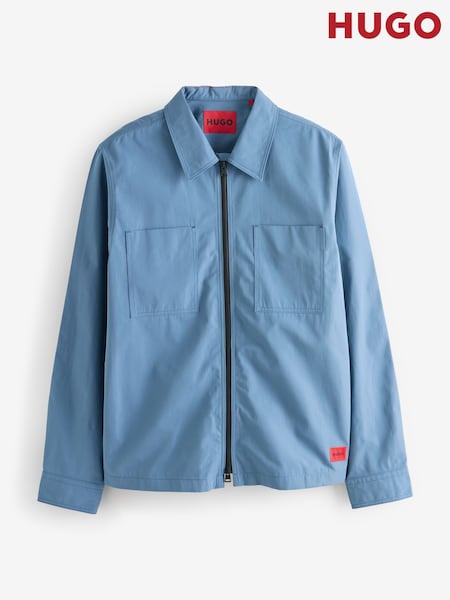 أزرق - HUGO Zip Through Overshirt (Y30368) | 930 ر.س.