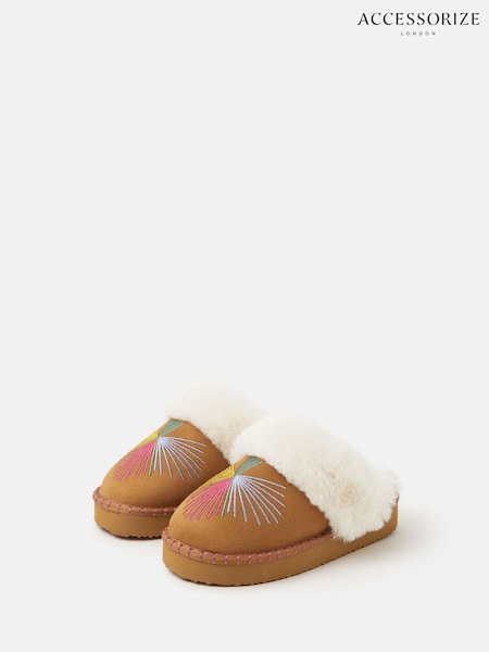Accessorize Embroidered Mule Slippers (Y30474) | 50 €