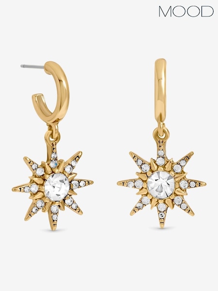 Mood Gold Plated Celestial Earrings - Gift Box (Y30487) | €25