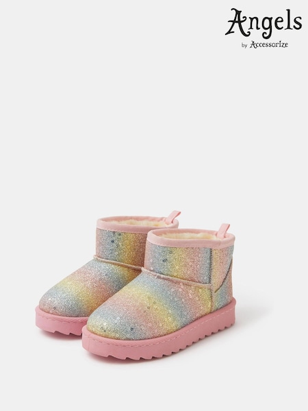Angels By Accessorize Pink Girls Glitter Ombré Boots (Y30512) | AED116 - AED122