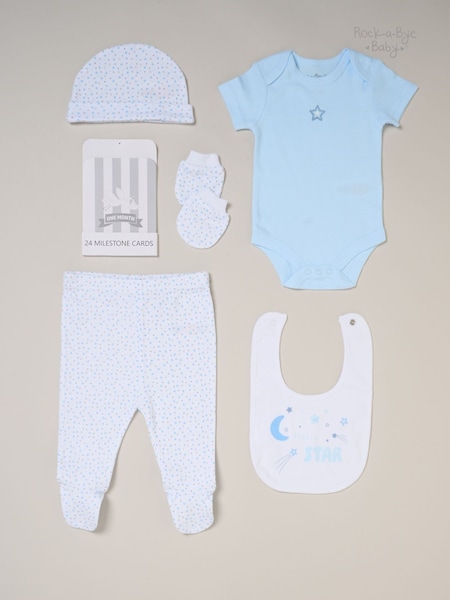 Rock-A-Bye Baby Boutique Baby Little Star Gift Set 6 Piece (Y30580) | €29