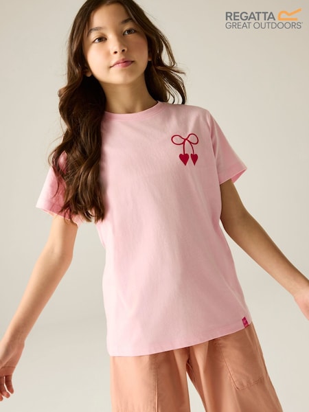 Pink - Regatta Junior T-shirt