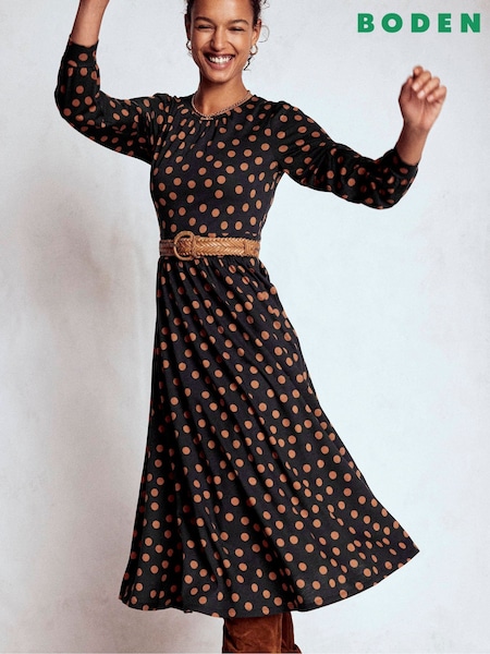 Boden Alexandra Jersey Midi Dress (Y30966) | R$ 980