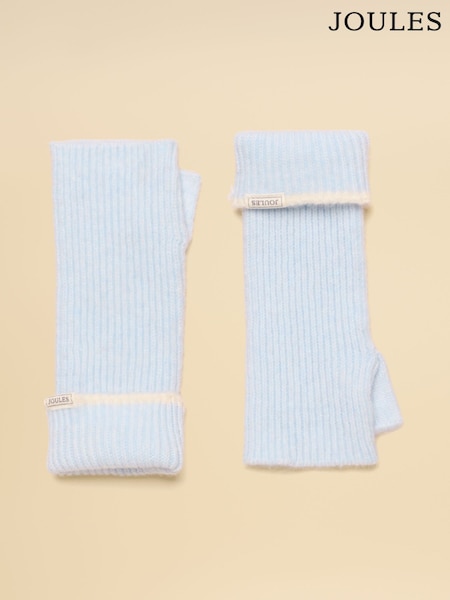 Ice Blue - Joules Fingerless Gloves
