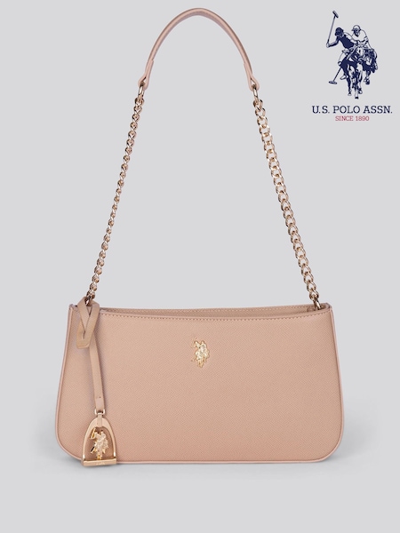 U.S. Polo Assn. Nude Jones S. Hobo with Chain PU Bag (Y30997) | €89