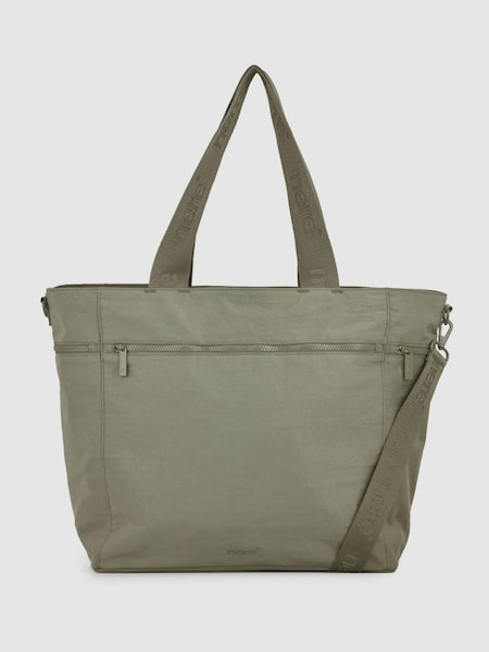 Nere Green Bondi Nylon Large Tote Bag (Y31222) | €65