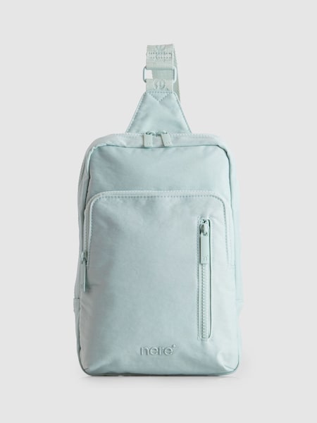 Nere Green Bondi Nylon Sling Backpack (Y31239) | €38