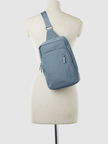 Nere Grey Bondi Nylon Sling Backpack (Y31246) | 144 QAR