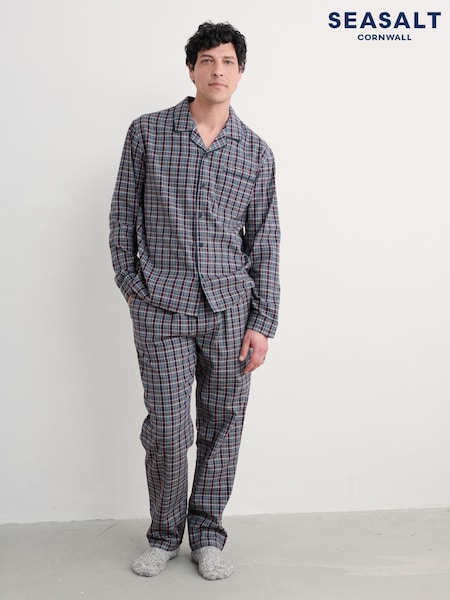 Seasalt Cornwall Blue Netter Pyjamas Set (Y31289) | €105