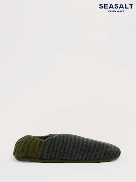 Grün - Seasalt Cornwall Men's Cabin Slippers (Y31295) | 61 €