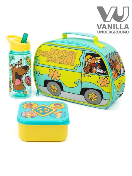 Vanilla Underground Blue Scooby Doo Lunch Bag, Lunch Box and Bottle Set (Y31389) | €44