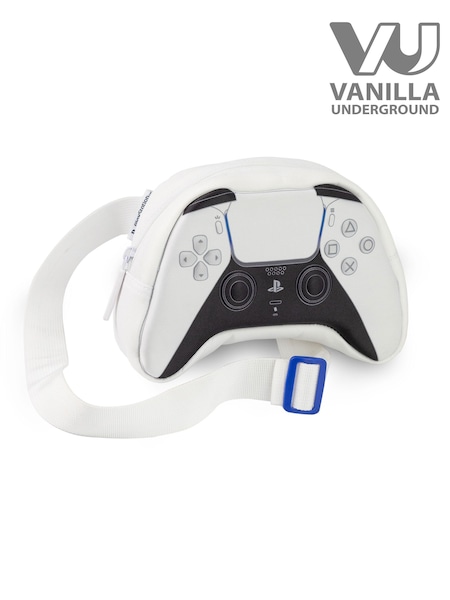 Vanilla Underground White PlayStation Logo Cross-Body Bag (Y31407) | R$ 220