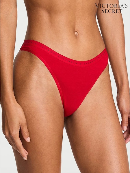 Victoria's Secret Lipstick Red Thong Knickers (Y31772) | €13