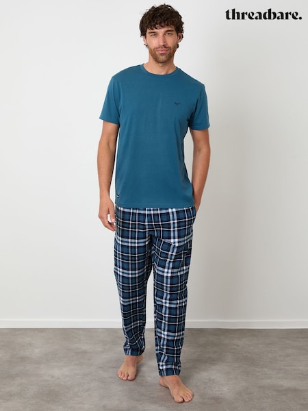 Threadbare Blue Pyjamas Set (Y32001) | €29