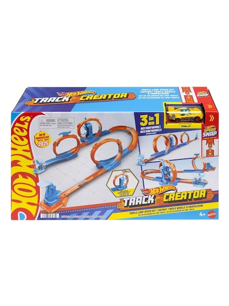 Mattel Games Hot Wheels Track Creator Triple Loop Frenzy Kit (Y32500) | €54