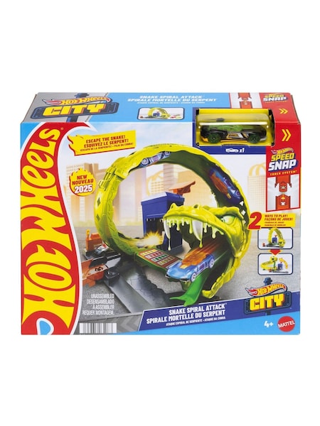 Mattel Games Hot Wheels City Snake Attack Gas Station Playset (Y32512) | €31