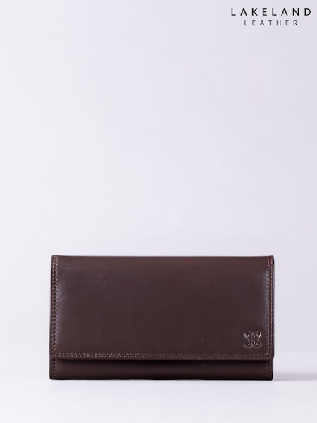 Lakeland Leather Brown Large Purse (Y33231) | €46