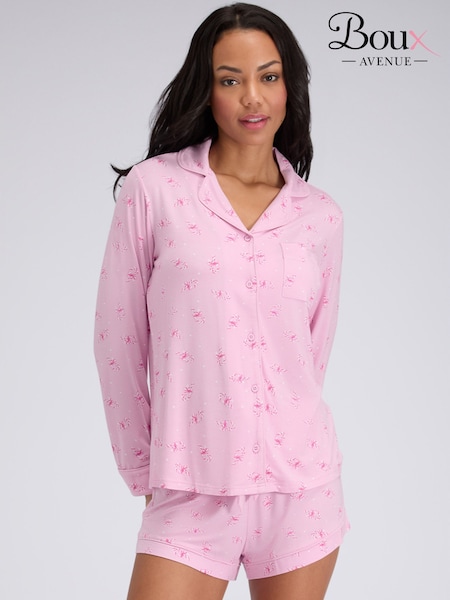 Boux Avenue Christmas Candy Cane Modal Short Pyjama Set (Y33263) | 64 €