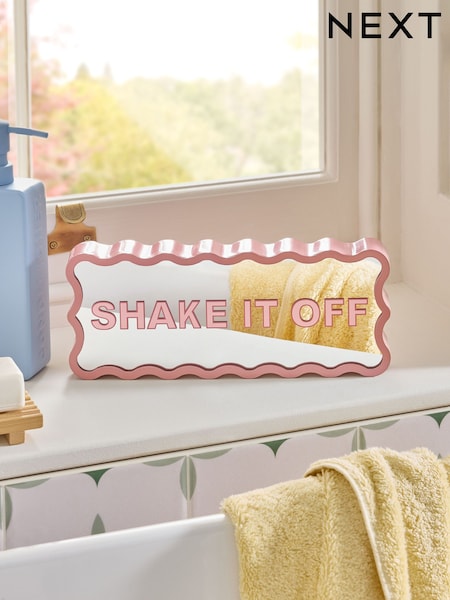 Shake It Off Bathroom Sign Ornament