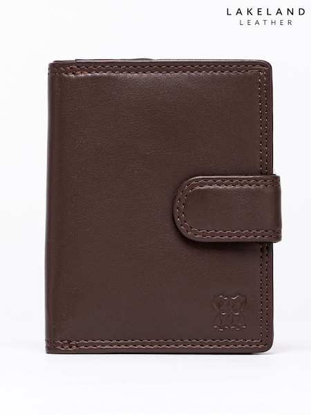 Lakeland Leather Brown Small Tab Purse (Y33362) | €33