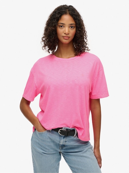 Superdry Pink Studios Crew T-Shirt (Y33368) | R$ 195
