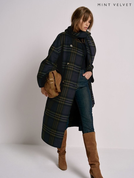 Mint Velvet Hand Finished Scarf Detail Coat (Y33434) | € 329