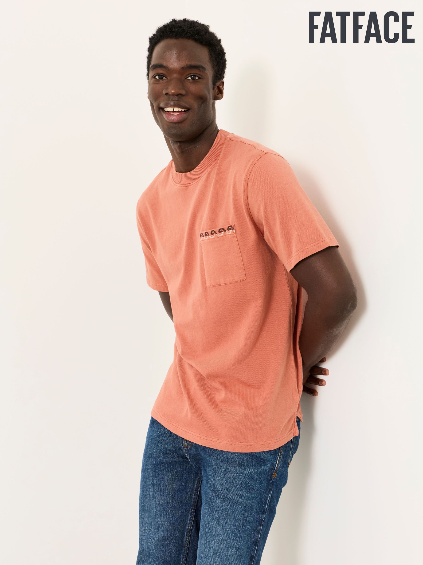 Multi Border Relax Fit T-shirts／orange、M Buy Men's T Shirts Orange Relaxed Single Online | Next Norway
