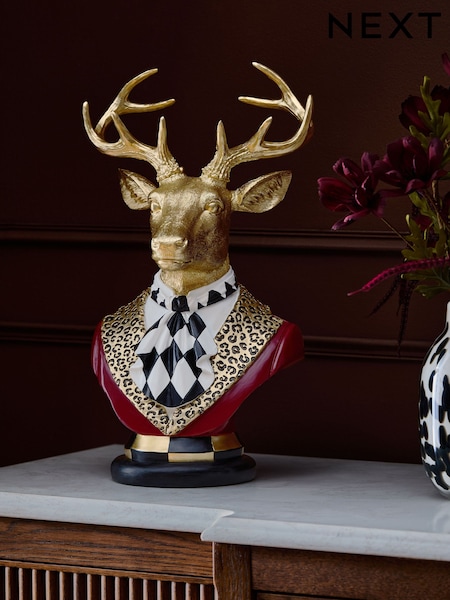 Stag Bust Ornament