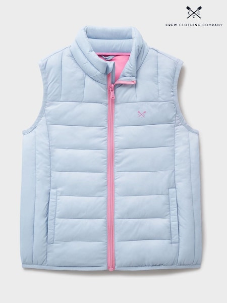 Crew Clothing Blue Lowther Puffer Gilet (Y34516) | €45 - €56