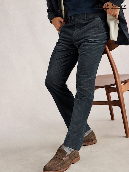 White Stuff Grey Herringbone Trousers (Y34568) | €92