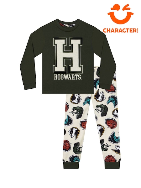 Character Green Harry Potter Hogwarts Long Sleeve Pyjamas (Y34590) | €23