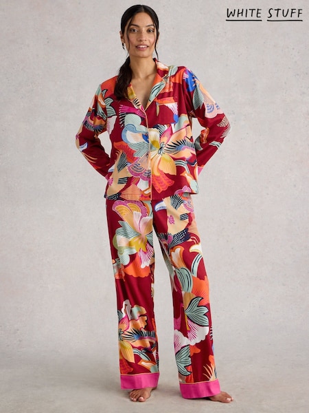 White Stuff Red Nina Pyjamas Shirt (Y34606) | €44