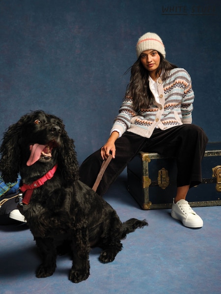 White Stuff Natural Georgina Fairisle Cardigan (Y34609) | €99.50