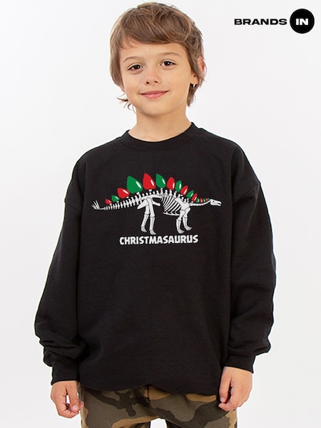 Brands In Black Christmas Dinosaur Christmasaurus Sweatshirt (Y34705) | 1,322 UAH