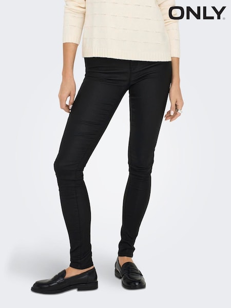 ONLY Mid Waist Coated Trousers (Y34725) | ‏173 ر.ق.