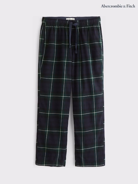 Abercrombie & Fitch Green Plaid Pyjama Bottoms (Y34827) | R$ 445
