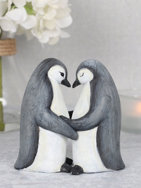 Something Different Black Penguin Partners For Life Ornament (Y34865) | €22