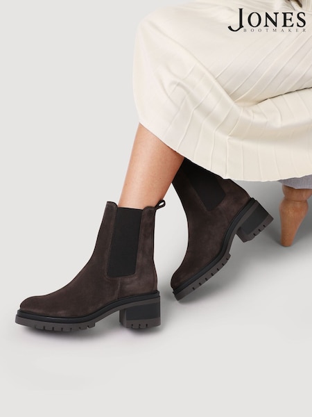 Jones Bootmaker Brown Darrah Leather Chelsea Boots (Y34959) | R$ 1.285