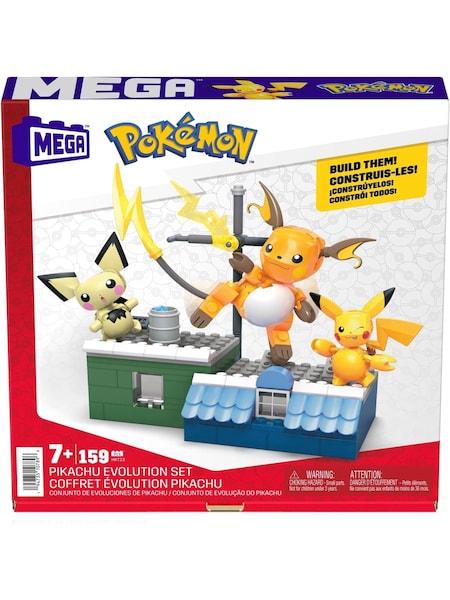 Mattel Games Mega Construx Pokemon Style Pikachu Evo Set (Y34960) | €29
