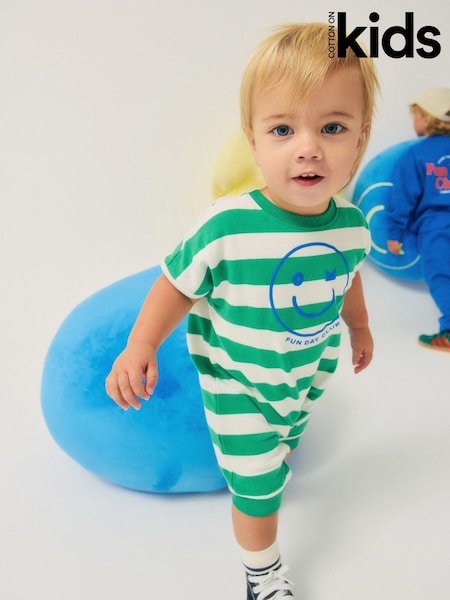 Cotton On Green Casey Oversized All-In-One (Y35005) | €33